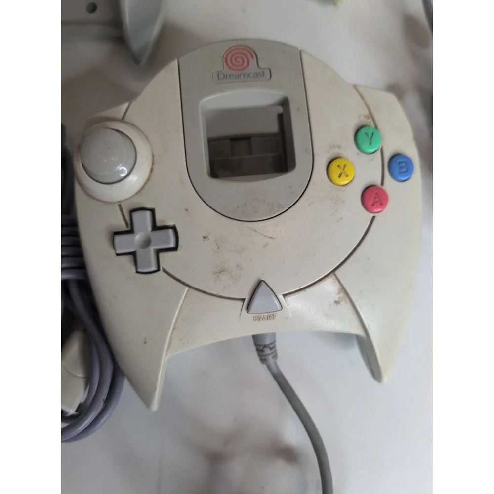 Sega Dreamcast Official White/Grey Controller HKT-7700 Lot Of 3 OEM